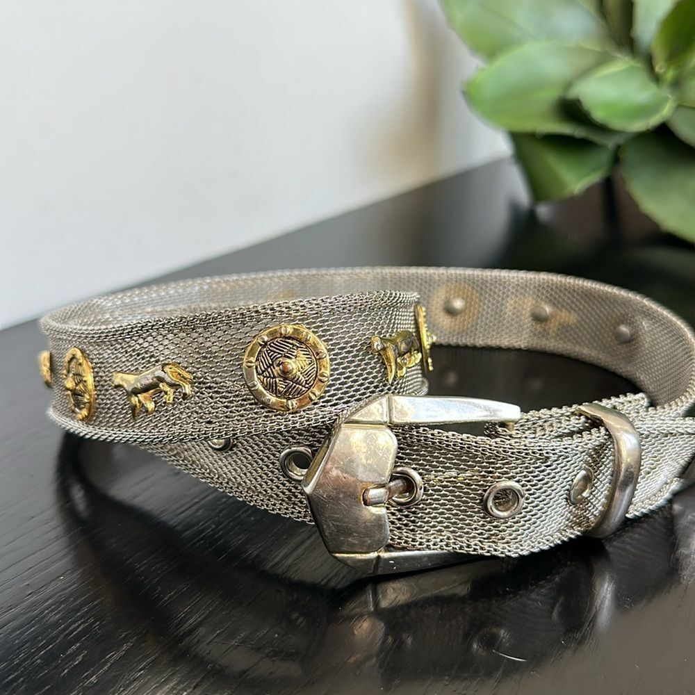 Silver and Gold Women's Belt